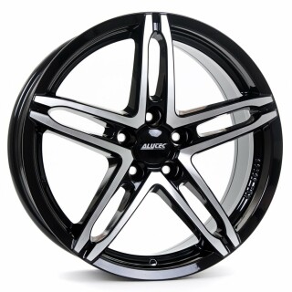 Диск литой Alutec Poison Cup 19x8.5J/5x112 D66.5 ET30 Diamant black front polished