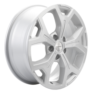 Диск литой Khomen Wheels 1710 17x6.5J/5x108 D63.3 ET50 F-Silver