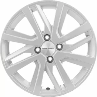 Диск литой Khomen Wheels KHW1609 (Xray) 16x6.0J/4x100 D60.1 ET41 F-Silver