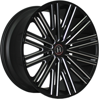 Диск литой HARP Y-112 22x9.5J/6x139.7 D78.1 ET30 absolute-black__precision-milling