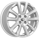 Диск литой КиК КС1026 16x6.5J/4x100 D54.1 ET46 Сильвер