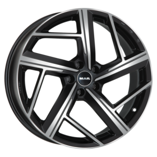 Диск литой MAK Qvattro 20x9.0J/5x112 D66.6 ET30 Black mirror
