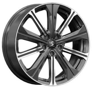 Диск литой Premium Series KP013 19x7.0J/5x114.3 D66.6 ET40 Diamond Black Gris