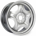 Диск штамп. ТЗСК Lada Xray 16x6.5J/4x100 D60.1 ET41 Серебро для OPEL Astra H