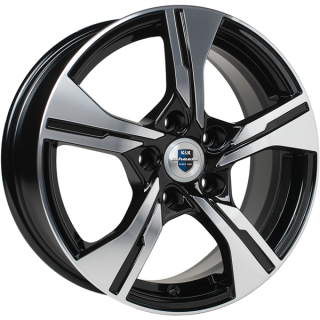 Диск литой КиК KC1053 16x6.5J/5x114.3 D66.1 ET40 алмаз чёрный