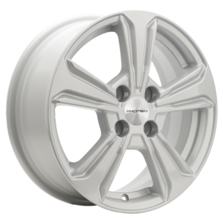 Диск литой Khomen Wheels KHW1502 15x6.0J/4x100 D60.1 ET50 F-Silver
