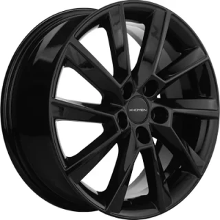 Диск литой Khomen Wheels KHW1604 (Kamiq/Rapid/Scala) 16x6.0J/5x100 D57.1 ET38 Black