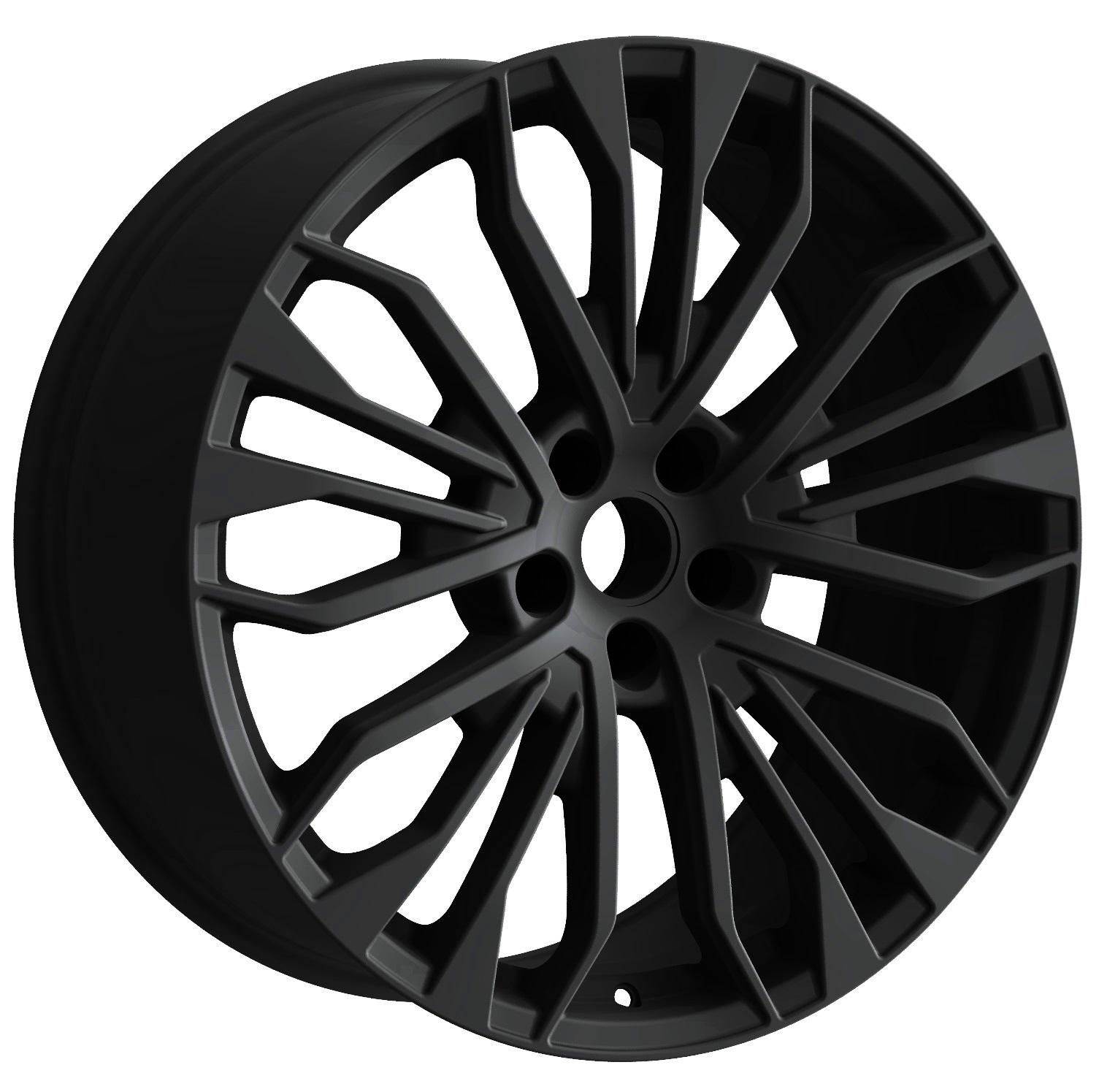 Купить диски Khomen Wheels KHW2009 (Q8) 20x8.5J/5x112 D66.6 ET20 black matt  в Челябинске