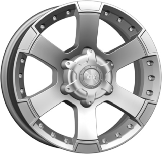 Диск литой КиК M56 блэк платинум 16x7.0J/6x139.7 D100.1 ET38