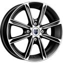 Диск литой КиК Флэш 14x5.0J/4x98 D58.5 ET35 алмаз чёрный