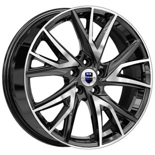 Диск литой КиК Кайлас 18x6.5J/5x108 D60.1 ET33 алмаз чёрный