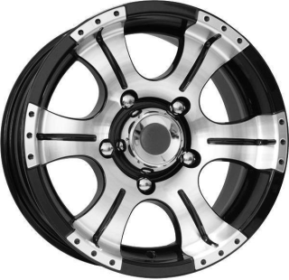 Диск литой КиК Байконур 16x8.0J/6x139.7 D110.1 ET0 алмаз черный