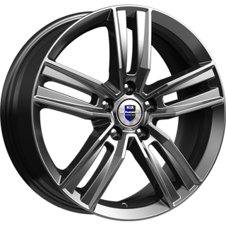 Диск литой КиК Танаис 18x7.0J/5x108 D67.1 ET49 дарк платинум