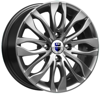 Диск литой КиК Канзаши 14x5.5J/4x100 D60.1 ET36 дарк платинум