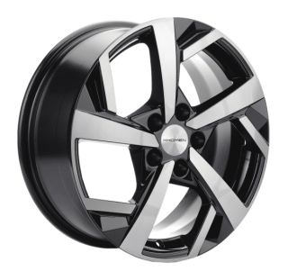 Диск литой Khomen Wheels 1712 17x7.0J/5x114.3 D67.1 ET50 Black-FP