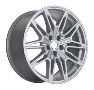 Диск литой Khomen Wheels 1904 19x8.5J/5x112 D66.6 ET30 Brilliant Silver-FP