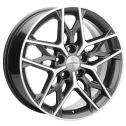 Диск литой Khomen Wheels KHW1709 (Optima) 17x7.0J/5x114.3 D67.1 ET50 Gray-FP