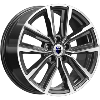 Диск литой КиК Лацио 17x7.5J/5x114.3 D60.1 ET35 алмаз чёрный