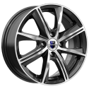 Диск литой КиК Арнар 15x6.0J/4x100 D67.1 ET40 алмаз_черный_sk