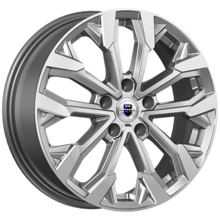 Диск литой КиК Морейн 17x6.5J/5x108 D60.1 ET33 дарк платинум
