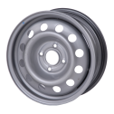 Диск штамп. TREBL X40038 15x5.5J/4x100 D60.1 ET43 Silver для TOYOTA Yaris