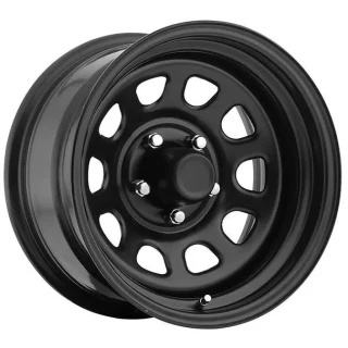 Диск штамп. ZEPP Toyota Nissan Semicircle 15x8.0J/6x139.7 D110 ET-5 Gloss Black