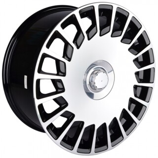 Диск литой Khomen Wheels KHW2007 (Mersedes Rear) 20x9.5J/5x112 D66.6 ET38 Black-FP