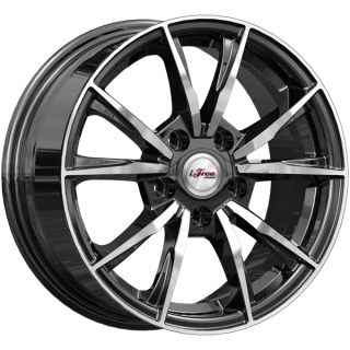 Диск литой iFree Сион 15x6.5J/5x100 D57.1 ET38 блэк джек