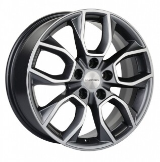 Диск литой Khomen Wheels 1713 17x7.0J/5x114.3 D66.1 ET40 Gray-FP