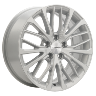 Диск литой Khomen Wheels KHW1705 17x7.0J/5x108 D60.1 ET40 F-Silver