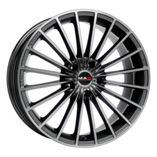 Диск литой MAK Volare 17x7.5J/5x112 D57.1 ET47 Gunmetal Mirror Face2