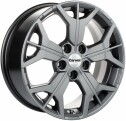 Диск литой Khomen Wheels KHW1715 (Jetta) 17x7.0J/5x112 D57.1 ET54 Gray