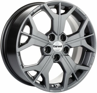 Диск литой Khomen Wheels KHW1715 (Jetta) 17x7.0J/5x112 D57.1 ET54 Gray