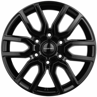 Диск литой Khomen Wheels KHW1723 (Toyota LC Prado/Lexus GX) 17x8.0J/6x139.7 D106.1 ET25 Black