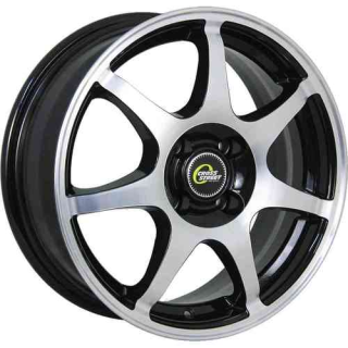 Диск литой CrossStreet CR-15 14x5.5J/4x100 D60.1 ET43 BKF