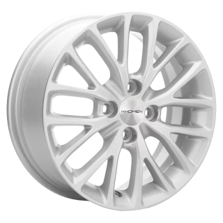 Диск литой Khomen Wheels KHW1506 (Xray) 15x6.0J/4x100 D60.1 ET37 F-Silver