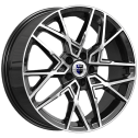 Диск литой КиК Вудроф 18x7.0J/5x110 D65.1 ET40 алмаз чёрный