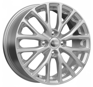 Диск литой КиК КС782 15x6.0J/4x100 D54.1 ET48 Сильвер