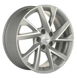 Диск литой Khomen Wheels 1714 17x7.0J/5x112 D57.1 ET40 F-Silver-FP