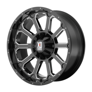 Диск литой XD Series XD806 18x9.0J/5x130 D84.1 ET30 Black/Machined