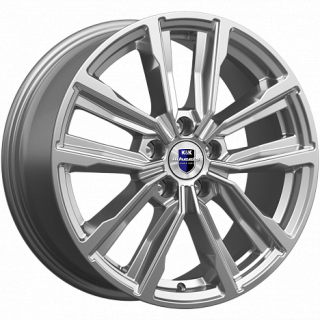 Диск литой КиК Лацио 17x7.5J/5x108 D67.1 ET35 дарк платинум