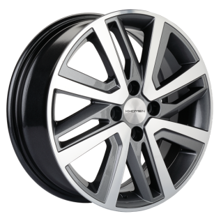 Диск литой Khomen Wheels 1609 16x6.0J/4x100 D60.1 ET50 Gray-FP