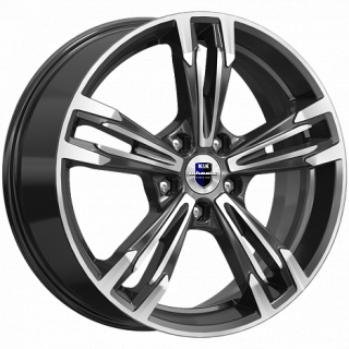 Диск литой КиК Karrera Light 18x7.0J/5x114.3 D60.1 ET35 алмаз черный