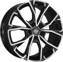 Диск литой Khomen Wheels KHW1907 19x7.5J/5x112 D57.1 ET43 Black-FP