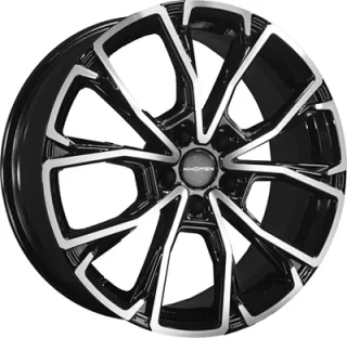 Диск литой Khomen Wheels KHW1907 19x7.5J/5x120 D59.5 ET41 Black-FP