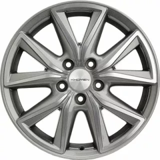 Диск литой Khomen Wheels KHW1706 (17_CX-5/Seltos/Optima) 17x7.0J/5x114.3 D67.1 ET50 G-Silver-FP