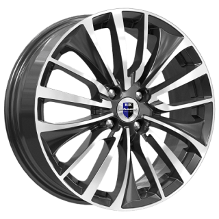 Диск литой КиК Flanker 17x6.5J/5x114.3 D54.1 ET50 алмаз чёрный