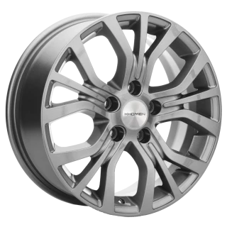 Диск литой Khomen Wheels KHW1608 (Multivan) 16x6.5J/5x120 D65.1 ET38 Gray