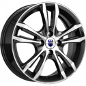 Диск литой КиК Samara (КС866) 16x6.0J/4x114.3 D67.1 ET40 алмаз черный