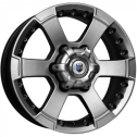 Диск литой КиК M56 16x7.0J/6x139.7 D106.1 ET30 дарк платинум